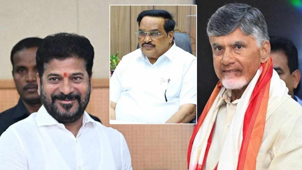 Chandrababu And Revanth Red