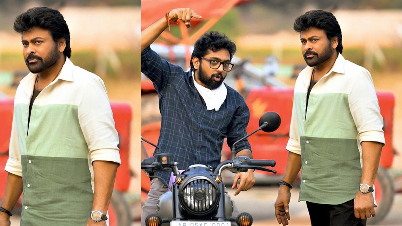 Chiranjeevi : విశ్వంభర సెట్స్ నుంచి మెగాస్టార్ లుక్..!