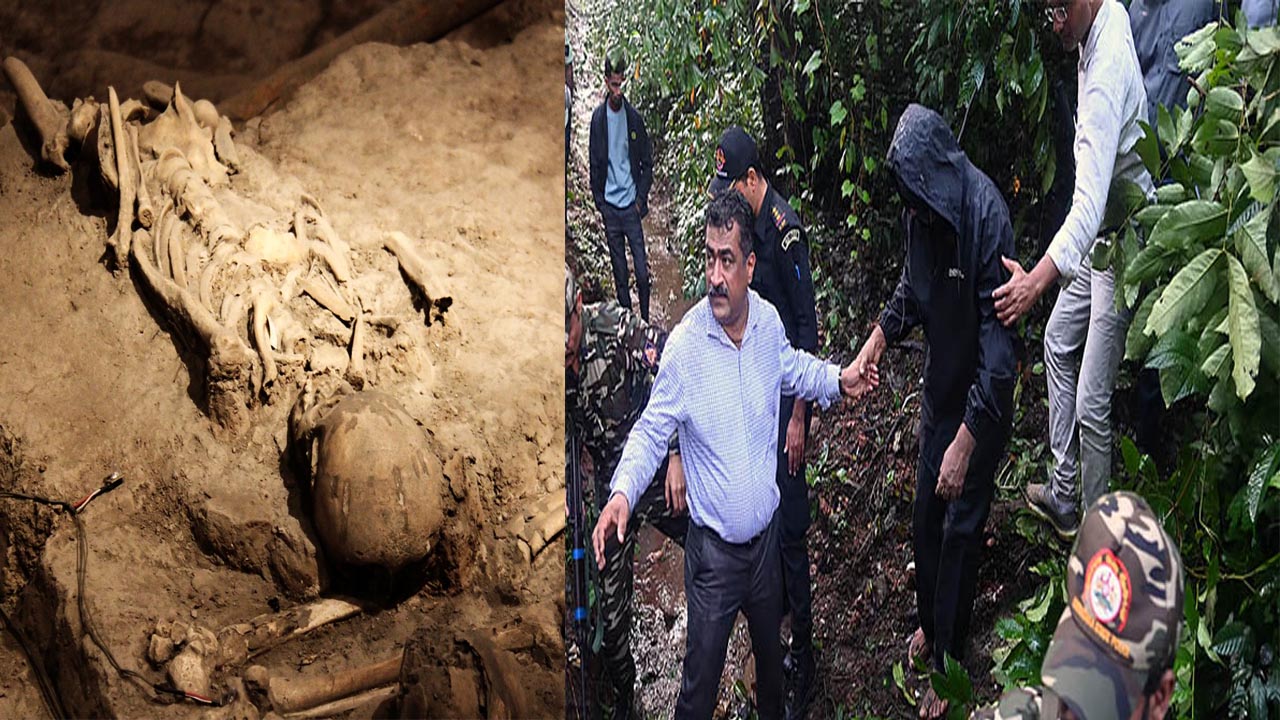 DharmaSthala Case: ధర్మస్థలలో టెన్షన్ టెన్షన్.. బయపడ్డ 100 ఎముకల అవశేషాలు..!