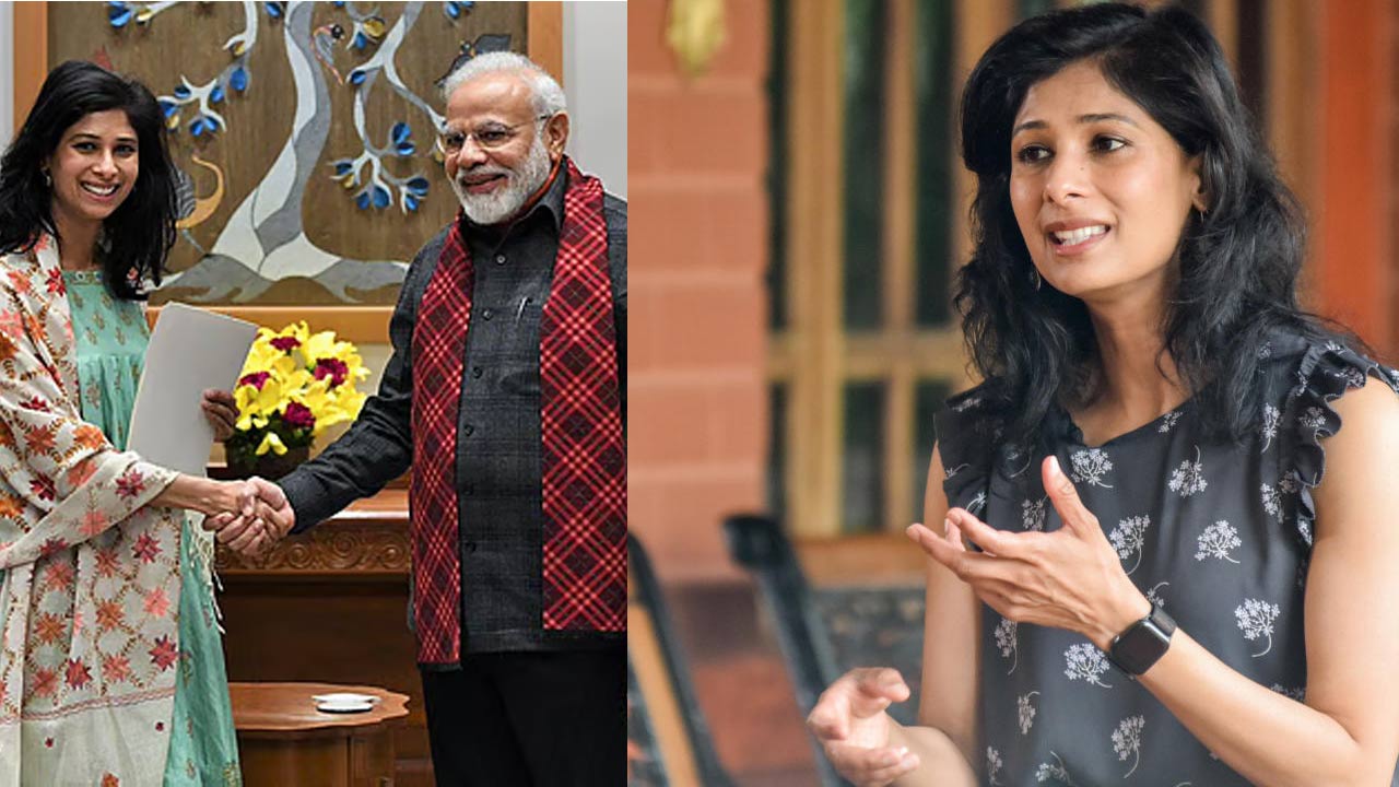 Gita Gopinath: గీతా గోపీనాథ్‌ సంచలన నిర్ణయం.. ఐఎంఎఫ్‌ నుంచి తప్పుకుంటున్నట్లు వెల్లడి