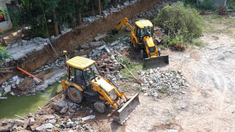 HYDRA : హైదరాబాద్‌లో నాలాల ఆక్రమణల తొలగింపు.. వరదల నివారణకు హైడ్రా చర్యలు