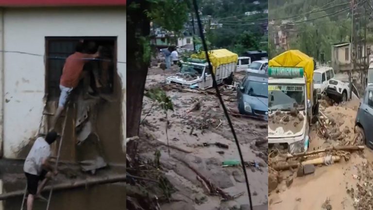Himachal Floods: అకస్మాత్తుగా క్లౌడ్ బరస్ట్.. ముగ్గురు మృతి.. కొట్టుకుపోయిన వాహనాలు