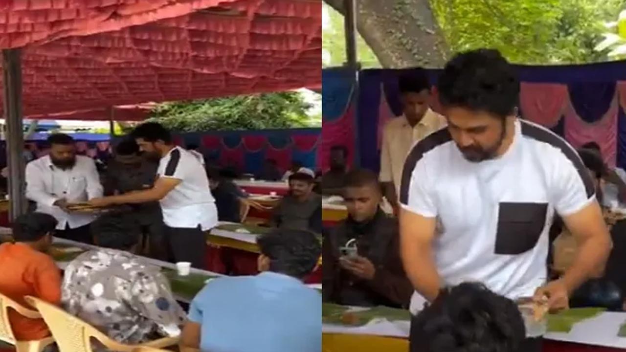 Karthi : స్వయంగా భోజనాలు వడ్డించిన స్టార్ హీరో