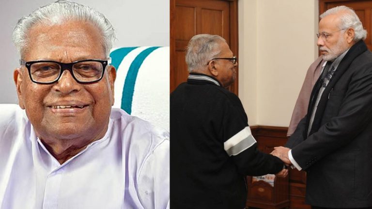 PM Modi: జీవితాన్ని ప్రజా సేవకే అంకితం చేశారు.. అచ్యుతానందన్‌తో ఉన్న ఫొటో షేర్ చేసిన మోడీ