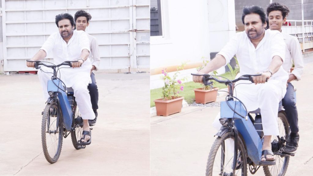 Pawan Kalyan Cycle