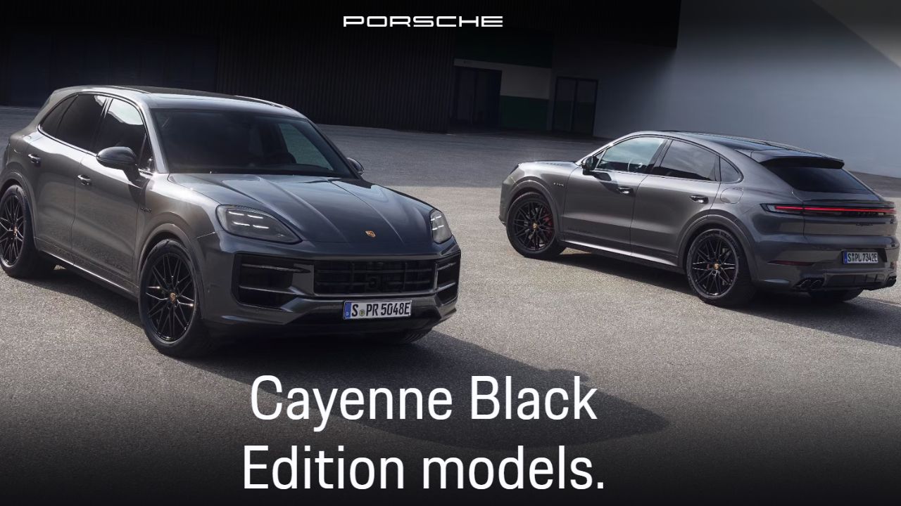 Porsche Cayenne: ఈ కారు ధరకు నగరాలలో విలాసవంతమైన ఇంటిని కొనవచ్చుగా.. కొత్త పోర్ష్‌ కయెన్ బ్లాక్ వర్షెన్ రిలీజ్.!