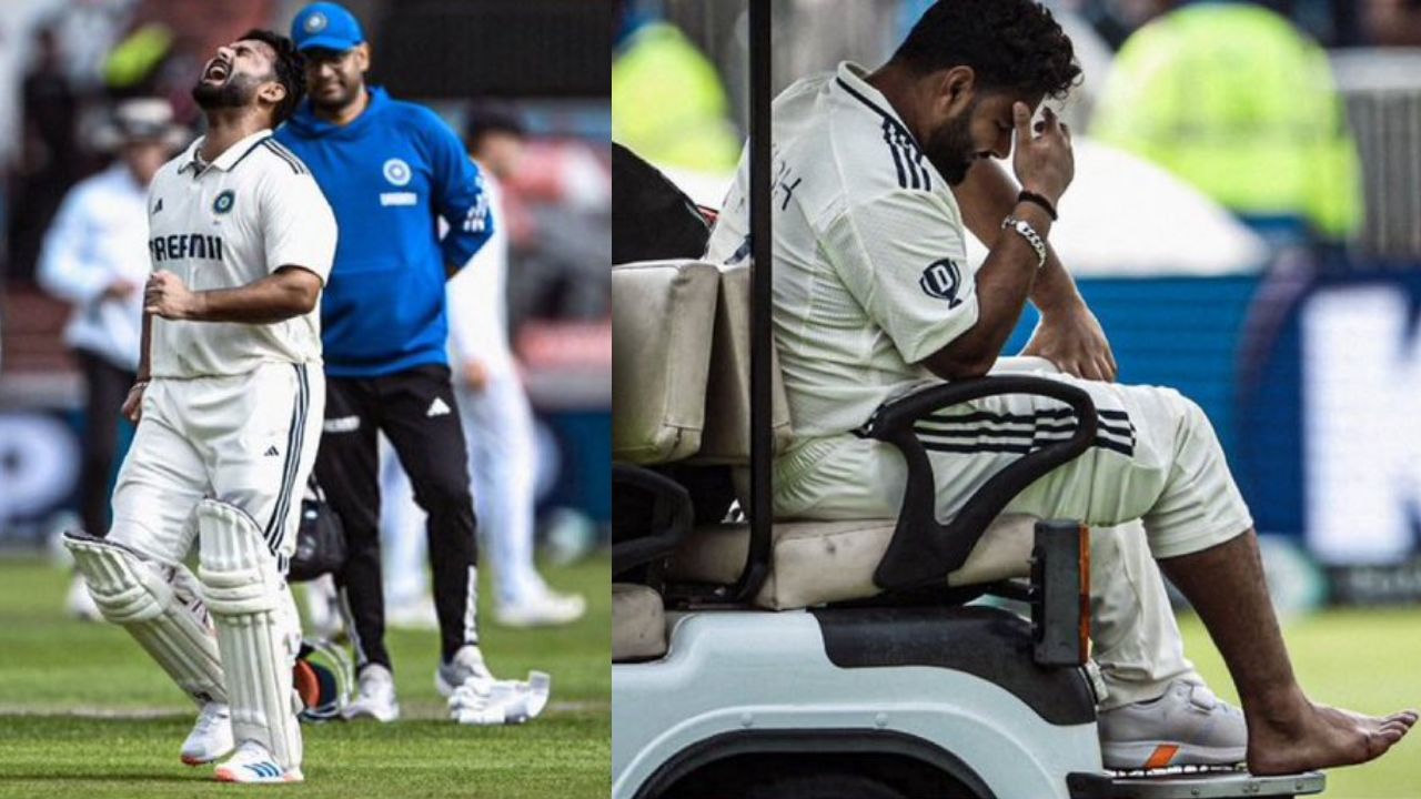 Rishabh Pant: బ్యాటింగ్‌ చేస్తుండగా తీవ్ర గాయం.. నడవలేని స్థితిలో రిషబ్ పంత్‌! వీడియో