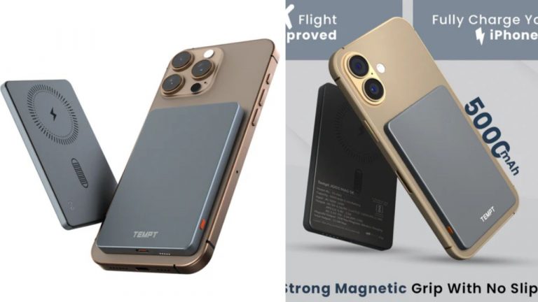 Tempt Power Bank: కొత్త MagSafe కంపాటిబుల్ వైర్‌లెస్ పవర్‌బ్యాంకులను విడుదల చేసిన టెంప్ట్..!