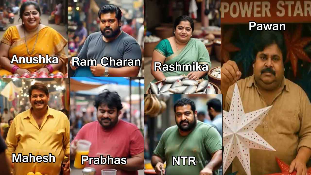 AI Heros: మన హీరో హీరోయిన్లు ఇలా అయిపోతే.. అమ్మో.. ఆ ఊహే భయంకరం!