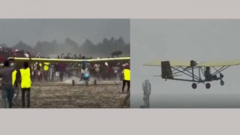 Aircraft: బీహార్ యువకుడి ఘనత.. రూ. 7,000 ఖర్చుతో.. స్క్రాప్‌ని ఉపయోగించి ఎగిరే విమానం తయారీ(వీడియో)