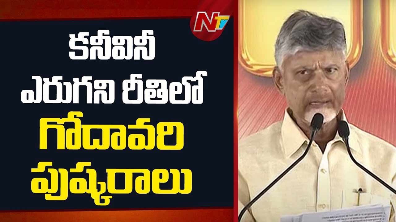 CM Chandrababu: మహా కుంభమేళా తరహాలో గోదావరి పుష్కరాలు..