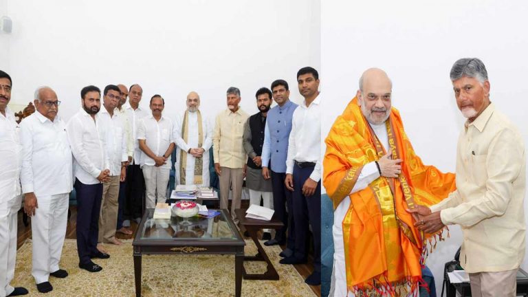 Chandrababu and Amit Shah: ప్రధాని మోడీ, అమిత్‌షాకు ధన్యవాదాలు తెలిపిన చంద్రబాబు.. కేంద్ర హోం మంత్రితో కీలక చర్చలు..