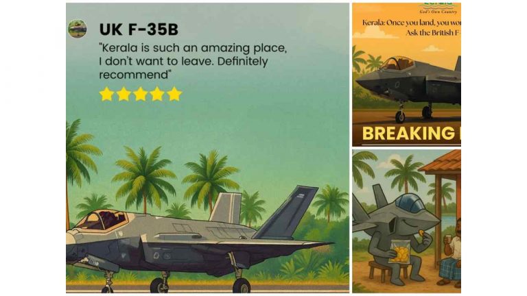 F-35B Fighter Jet: కేరళలో దిగిన ఎఫ్-35 జె‌ట్‌కి ‘‘పాన్ కార్డ్’’, ‘‘ఆధార్ కార్డ్’’.. మీమ్స్‌తో నవ్వులే నవ్వులు..