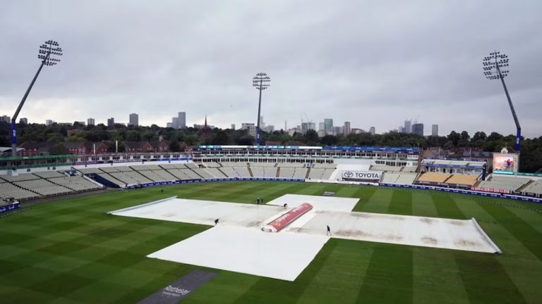 IND vs ENG: ఎడ్జ్‌బాస్టన్ మైదానంలో భారీ వర్షం.. భారత్ ఆశలు అడియాసలయ్యేనా..?