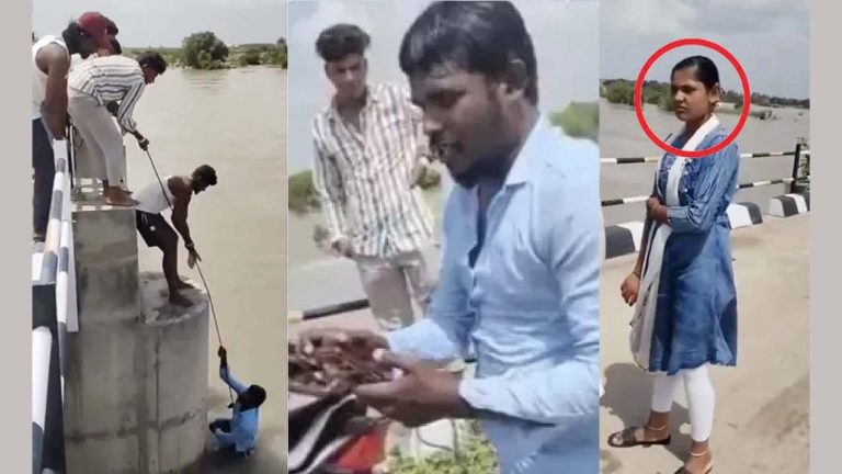 Karnataka: భర్తను నదిలో తోసిన భార్య కేసులో ట్విస్ట్.. భర్తపై పోక్సో కేసు నమోదు