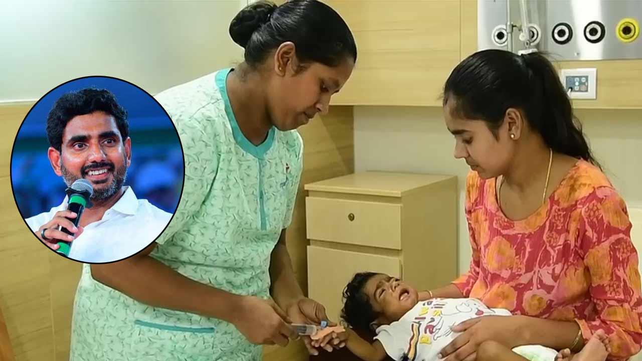 Minister Nara Lokesh: పుట్టకతోనే లివర్ సమస్య.. 6 నెలల చిన్నారి ప్రాణాలు నిలిపిన మంత్రి లోకేష్‌..
