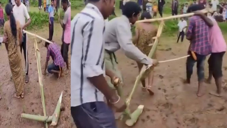 Love: లవ్ మ్యారేజ్ చేసుకున్నారని.. ప్రేమ జంటను నాగలికి కట్టి పొలం దున్నిస్తూ..