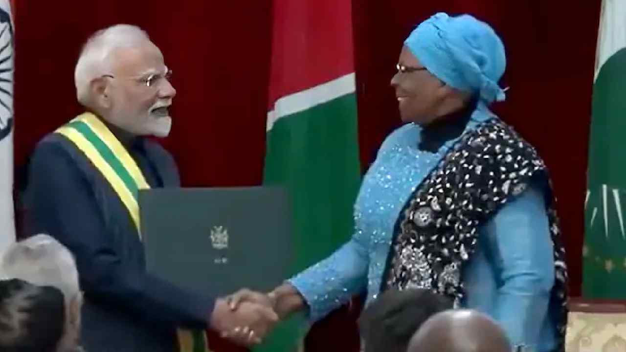 PM Modi: ప్రధాని మోడీకి నమీబియా అత్యున్నత పౌర పురస్కారం..