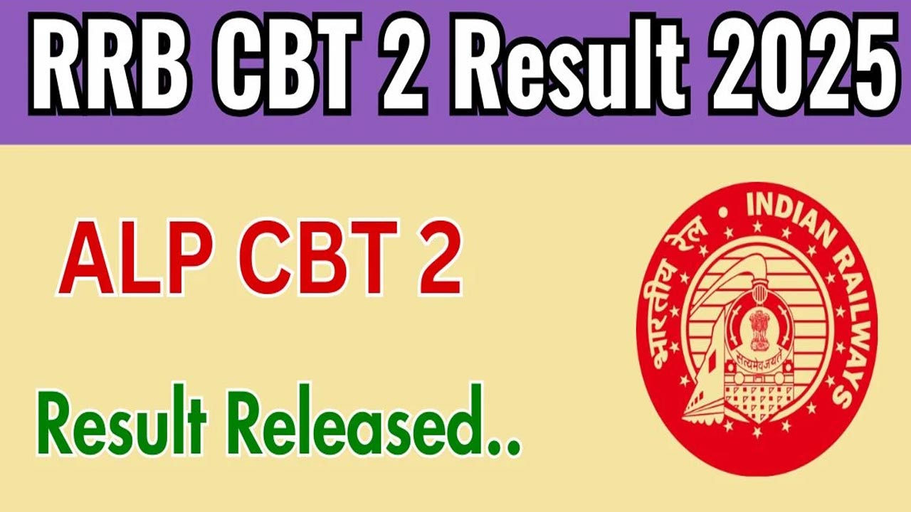Results : ఆర్‌ఆర్‌బీ ALP CBT-2 ఫలితాలు విడుదల.. ఆప్టిట్యూడ్ టెస్ట్ జులై 15న