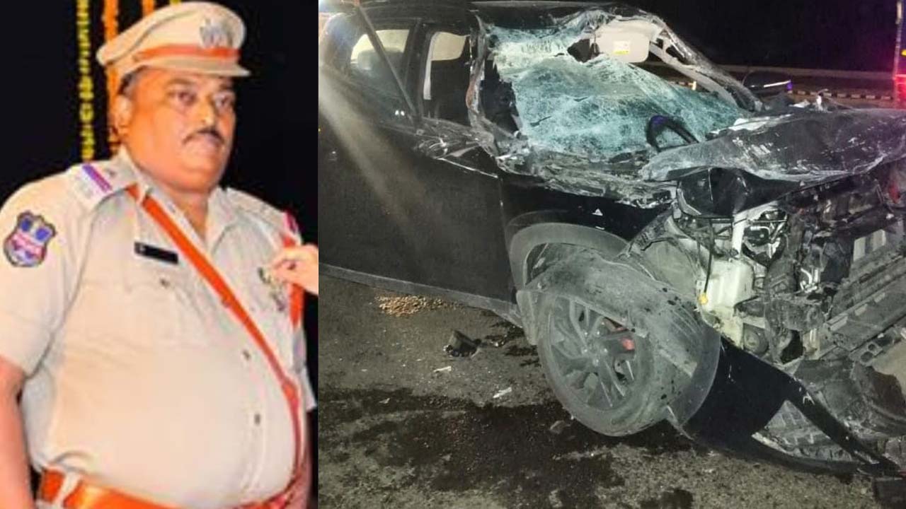 Film Nagar SI:లారీని ఢీకొన్న కారు.. ఫిల్మ్ నగర్ ఎస్సై మృతి