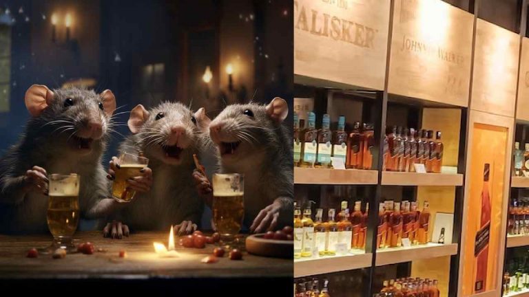 Jharkhand: ఏంటీ 800 బాటిళ్ల మద్యాన్ని ఎలుకలు తాగాయా..? ఏం కవరింగ్ భయ్యా..