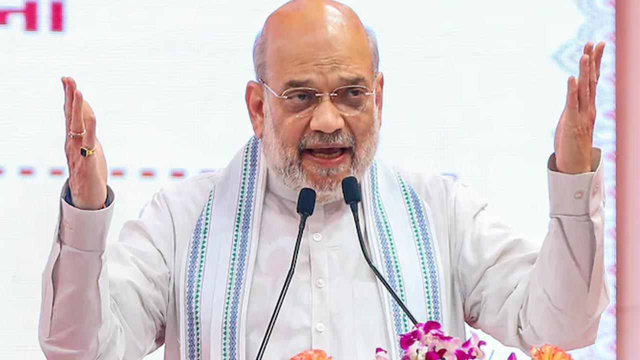 Amit Shah: ఇండియా కూటమి ఉపరాష్ట్రపతి అభ్యర్థిపై అమిత్‌షా తీవ్ర ఆరోపణలు..