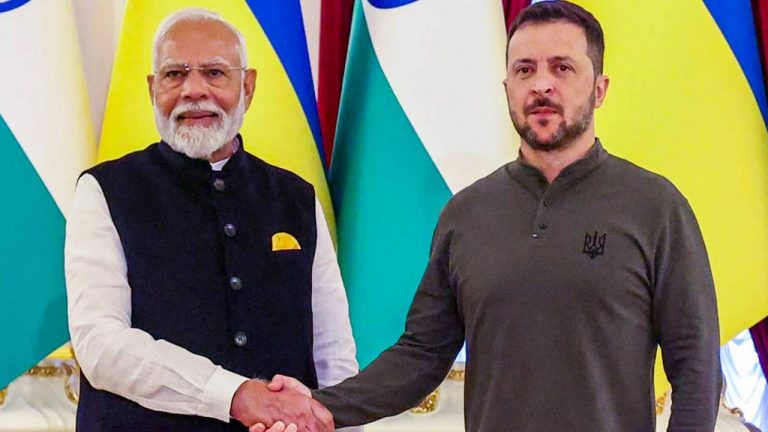 Modi Zelensky phone call: జెలెన్ స్కీతో మోడీ ఫోన్ కాల్.. ఏం చర్చించారంటే..!