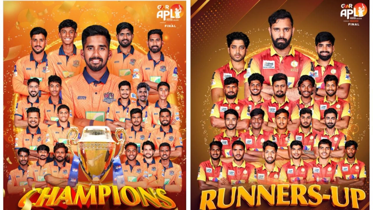 APL 2025: రోహిత్ సంచలన ఇన్నింగ్స్.. ఆంధ్ర ప్రీమియర్ లీగ్ విజేతగా తుంగభద్ర వారియర్స్!