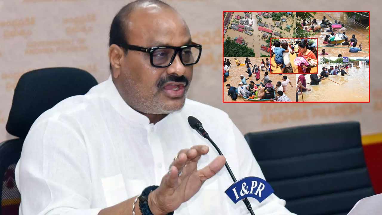 Minister Achchennaidu: కోనసీమ జిల్లాలో గోదావరి వరద ఉధృతి.. మంత్రి అచ్చెన్నాయుడు సమీక్ష!