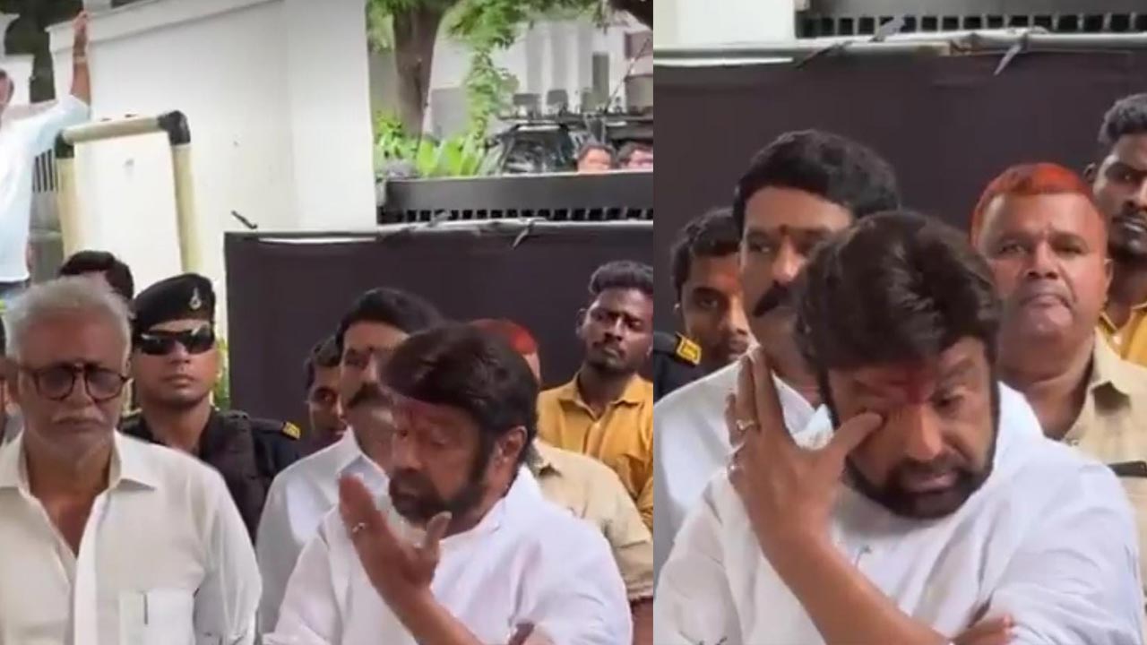 Balakrishna : కన్నీళ్లు పెట్టుకున్న బాలకృష్ణ
