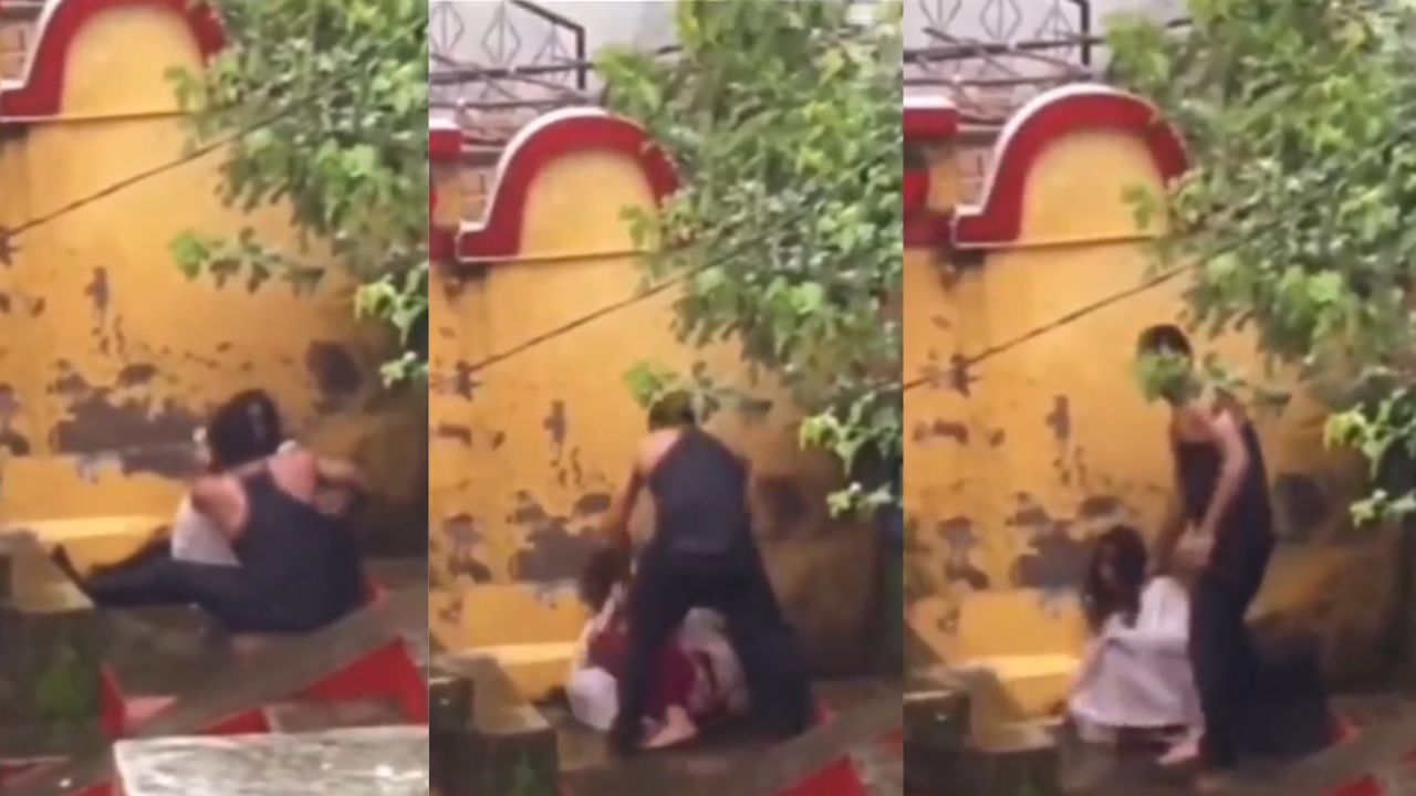 Dowry Harassment: రూ.10 లక్షలు వరకట్నం, కారు కోసం భర్త అమానుషం.. భార్యను కొడుతూ.. వైరల్ వీడియో