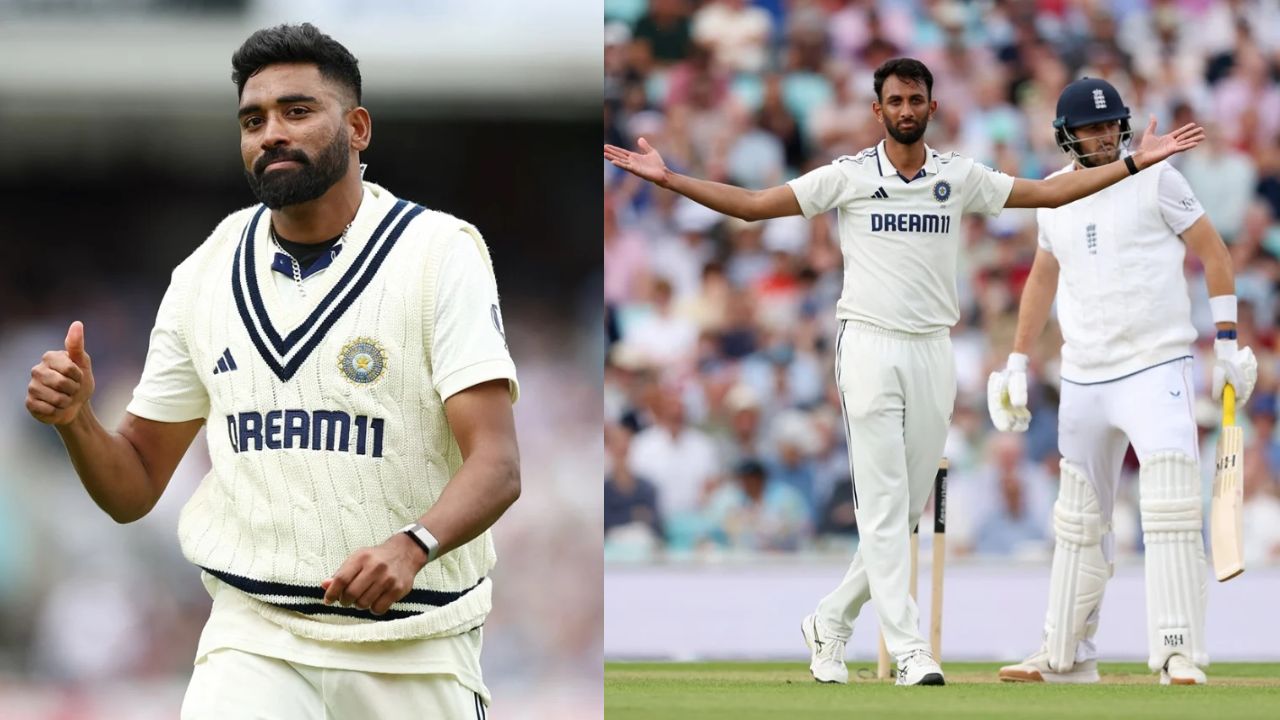 ENG vs IND: చెలరేగిన సిరాజ్, ప్రసిద్ కృష్ణ.. స్వల్ప ఆధిక్యంలో ఇంగ్లండ్‌!