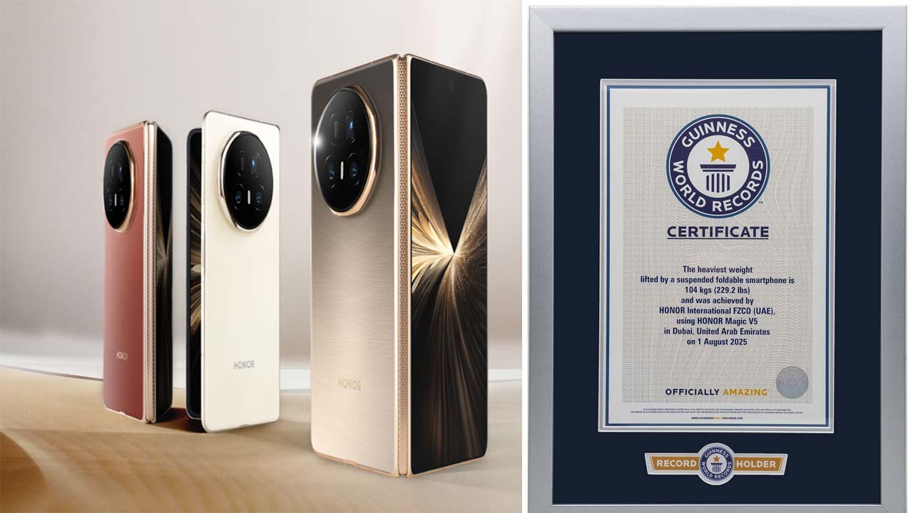 HONOR Magic V5: ఫోల్డబుల్ స్మార్ట్‌ఫోన్ డ్యూరబిలిటీలో సరికొత్త చరిత్ర.. గిన్నిస్ వరల్డ్ రికార్డ్ సాధించిన హానర్ మ్యాజిక్ V5!