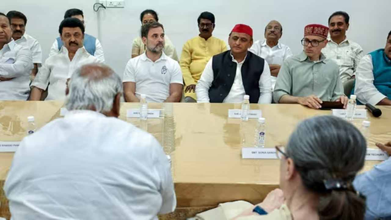 INDIA Bloc: నేడు ఇండియా కూటమి భేటీ.. ఉపరాష్ట్రపతి అభ్యర్థి ఎంపికపై చర్చ