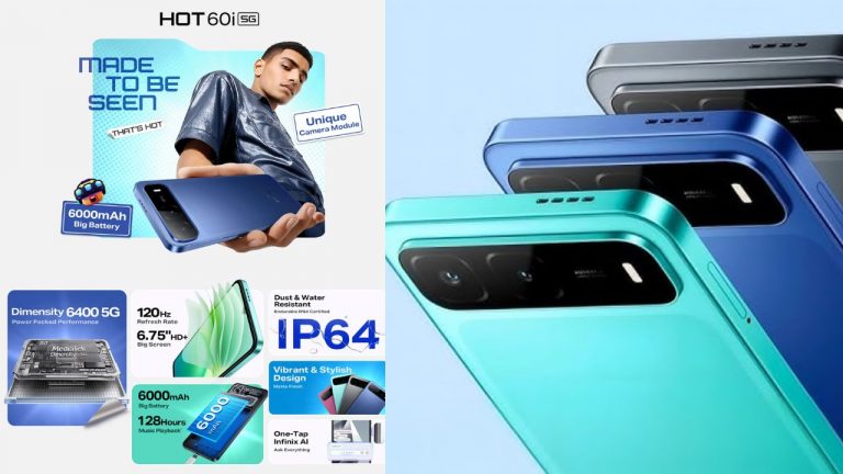 Infinix HOT 60i 5G: 50MP కెమెరా, 6000mAh బ్యాటరీ ఉన్న ఫోన్ కేవలం రూ.9,299.. కొత్త ఇన్‌ఫినిక్స్ HOT 60i 5G లాంచ్!