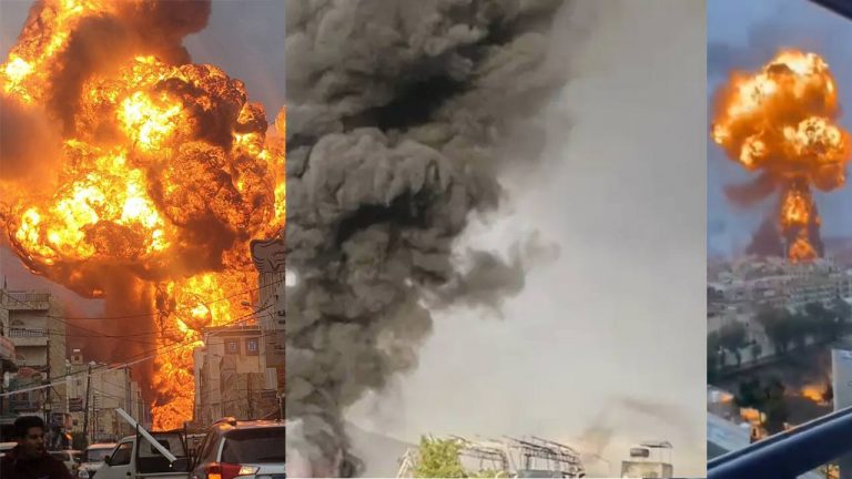 Houthi-Israel: హౌతీయుల లక్ష్యంగా ఇజ్రాయెల్ భీకరదాడులు.. వీడియోలు వైరల్