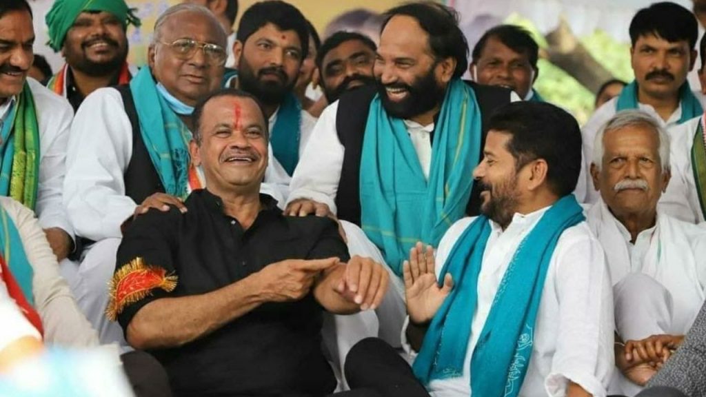 Komatireddy Venkat Reddy Revanth Reddy