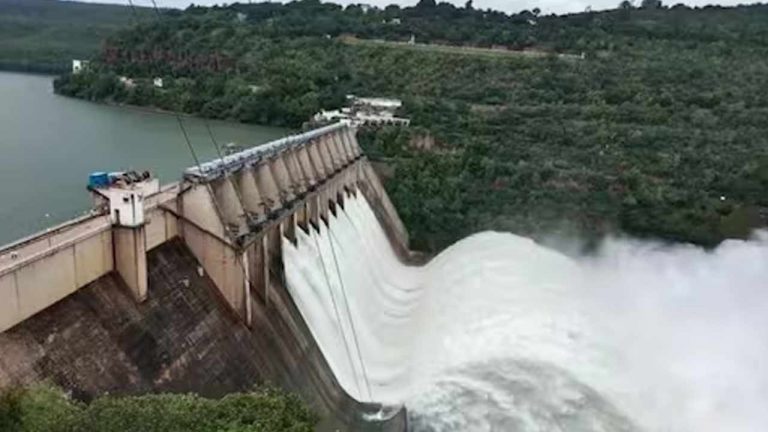 Nagarjuna Sagar : నాగార్జునసాగర్, జూరాలలో వరద ఉధృతి..  భారీ నీటి విడుదల