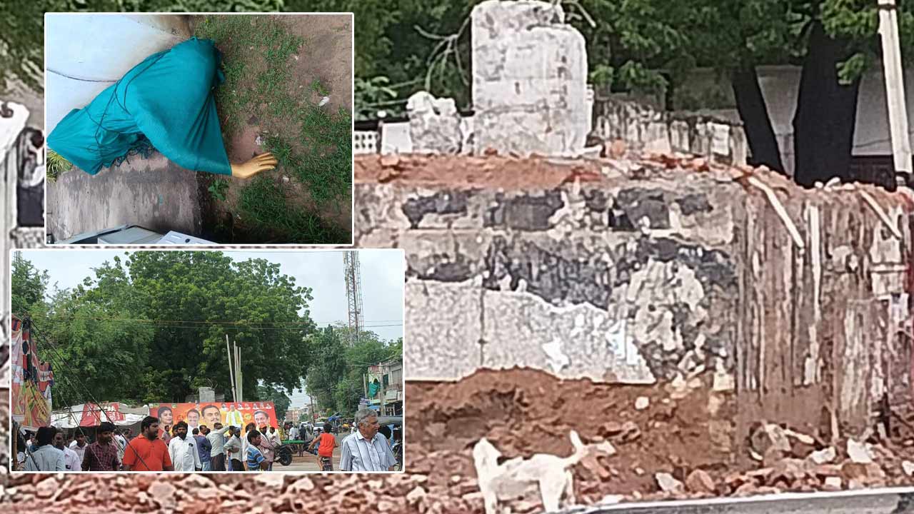 Tension in Nandigama: వైఎస్‌ విగ్రహం తొలగింపు.. నందిగామలో టెన్షన్‌ టెన్షన్‌..