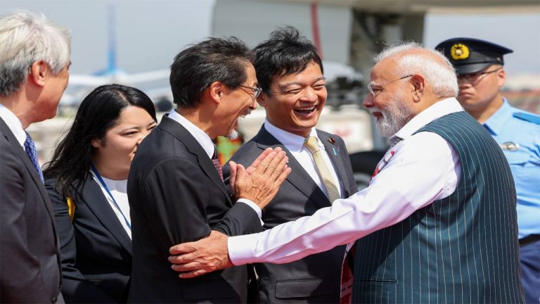 PM Modi: జపాన్‌ చేరుకున్న మోడీ.. 2 రోజులు ద్వైపాక్షిక సంబంధాలపై చర్చ
