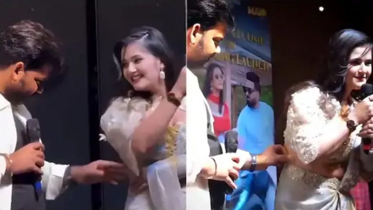 Pawan Singh : పబ్లిక్‌గా హీరోయిన్‌తో స్టార్ హీరో సరసాలు.. స్టేజ్‌పైనే వివాదం!