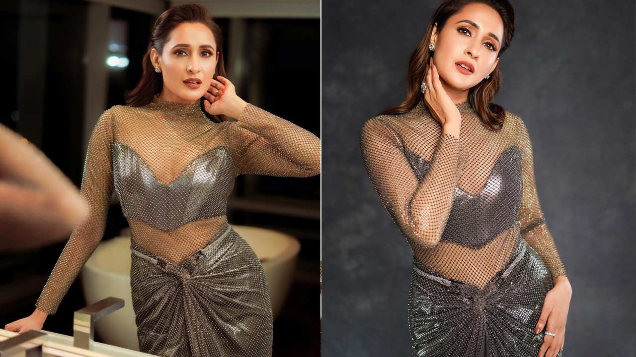 Pragya Jaiswal : జాలిలాంటి డ్రెస్ లో ప్రగ్యాజైస్వాల్ హాట్ నెస్..