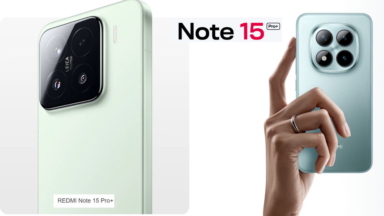 7,000mAh బ్యాటరీ, 50MP కెమెరాతో Redmi Note 15 Pro+, Note 15 Pro స్మార్ట్⁭ఫోన్స్ లాంచ్