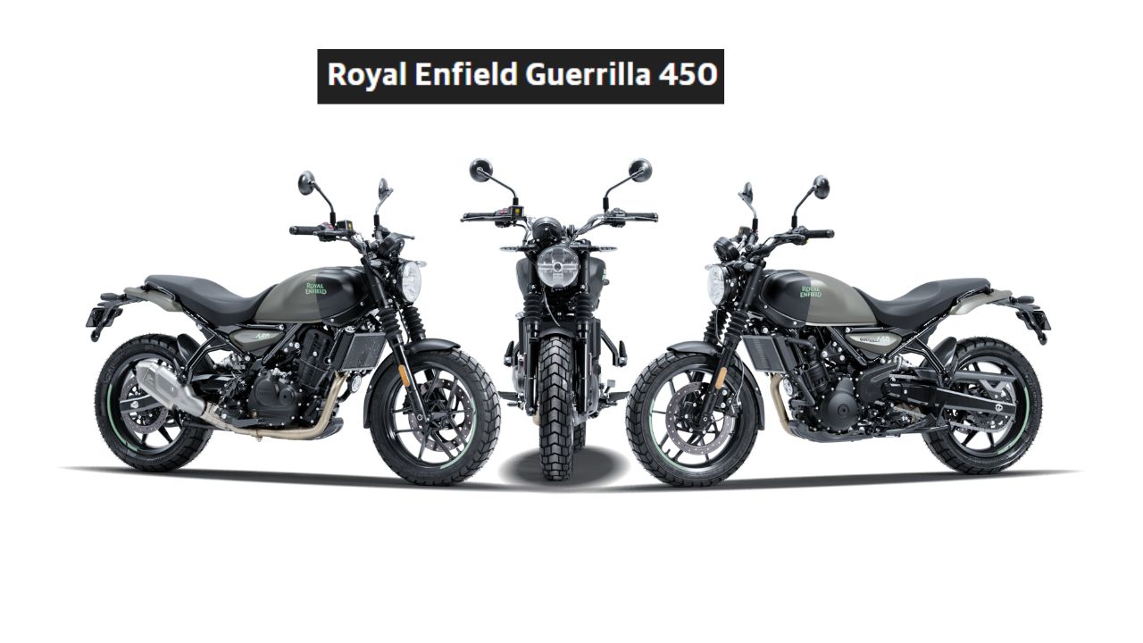 డ్యుయల్ ఛానల్ ABS, కొత్త డిజైన్, కలర్⁭తో వచ్చేసిన Royal Enfield Guerrilla 450.. ధరలు, ఫీచర్ల వివరాలు ఇలా