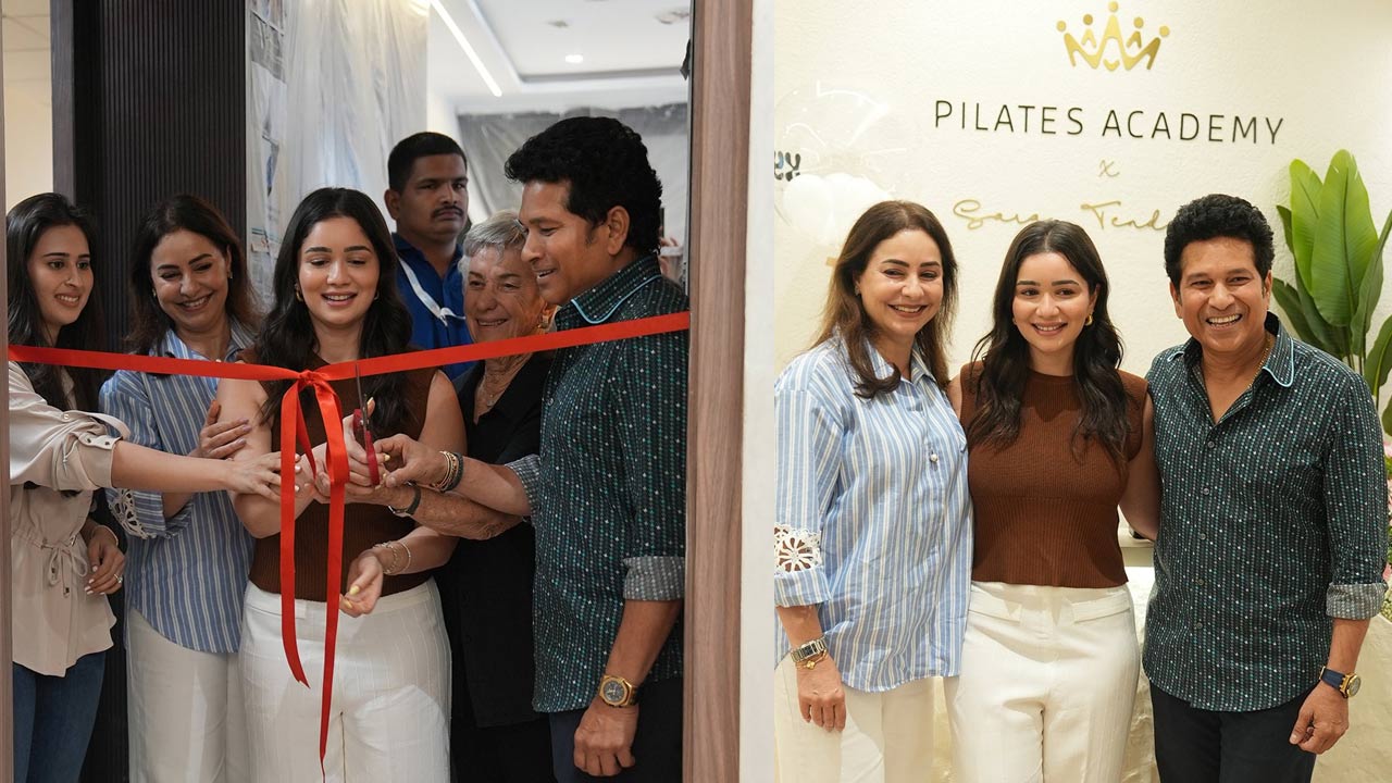 Sachin Tendulkar: కాబోయే వదినతో కలిసి పైలేట్స్ స్టూడియో ప్రారంభించిన సారా.. సచిన్ ఎమోషనల్ పోస్ట్