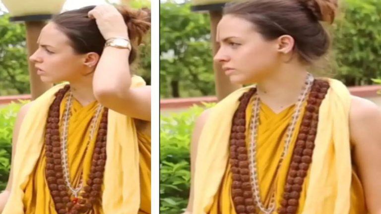 Hindu Sanyasi: విలాసవంతమైన జీవితాన్ని విడిచి.. సన్యాసిగా మారిన విదేశీ మహిళా డాక్టర్..