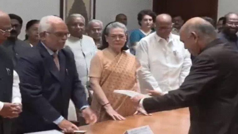 B Sudershan Reddy: ప్రతిపక్ష కూటమి ఉపరాష్ట్రపతి అభ్యర్థిగా సుదర్శన్‌రెడ్డి నామినేషన్