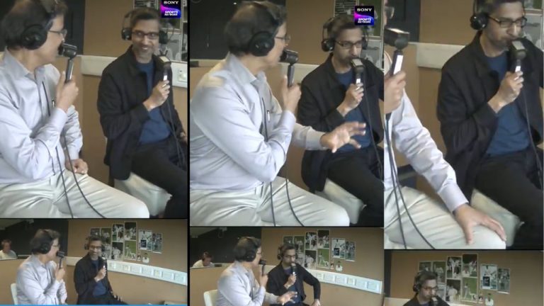 Sundar Pichai: కామెంటరీ బాక్స్‌లో సందడి చేసిన టెక్ దిగ్గజం! వీడియో వైరల్..