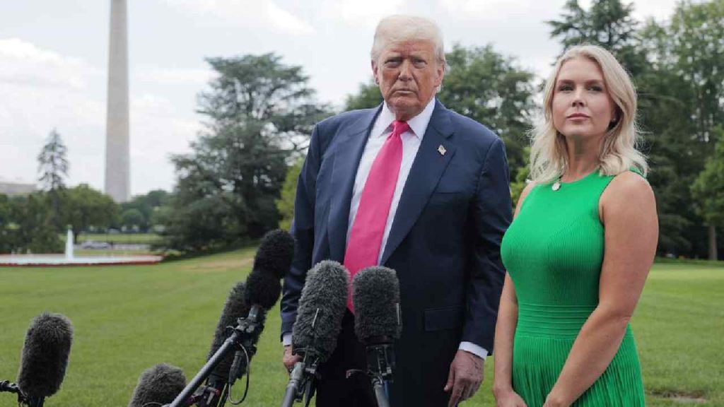 Trump On Karoline Leavitt