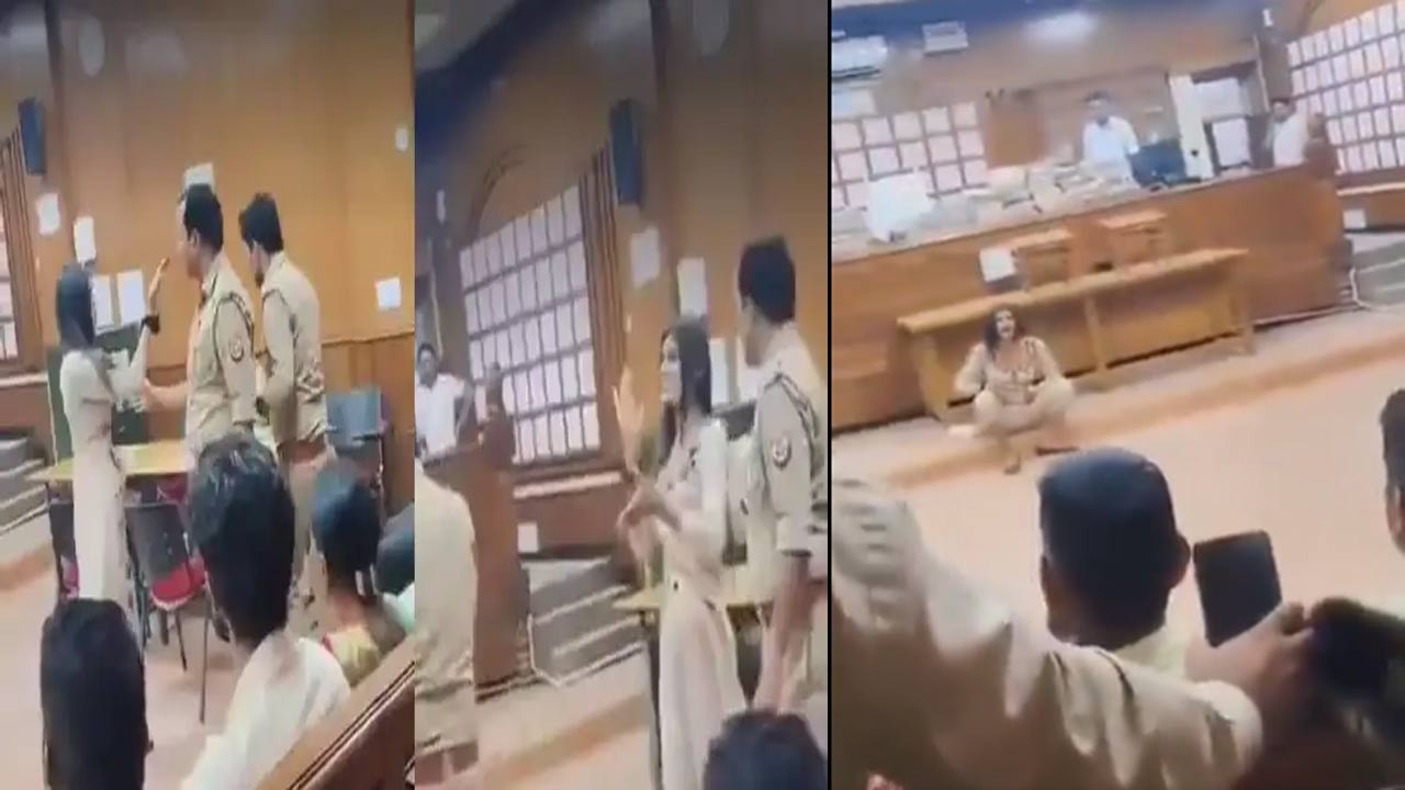 Transgender In Court: కోర్టులో ట్రాన్స్‌జెండర్ వీరంగం.. బట్టలు చించుకొని రచ్చ రచ్చ!